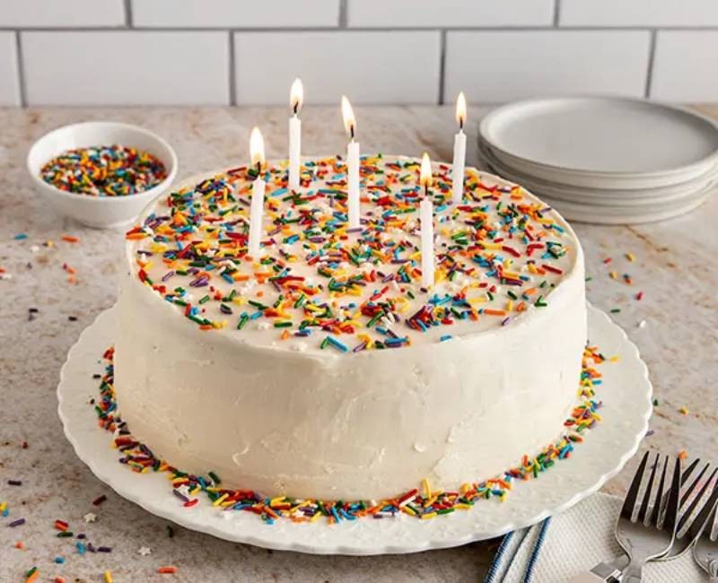 Angelica Rose Birthday Cake Vanilla